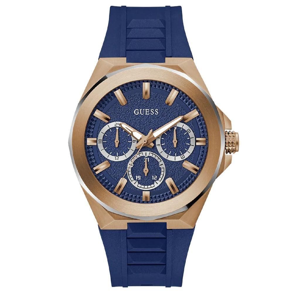 Relógio Guess Masculino Multifunção Gw0799g2 Azul