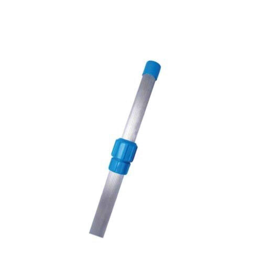 Cabo Telescópico 4 Metros Alumínio Para Piscina - Trava Rápida E Tampão