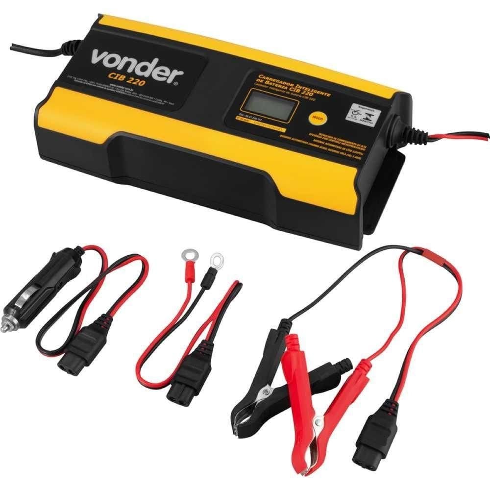 Carregador Inteligente Vonder Cib220 30-200ah 6/12v 220v