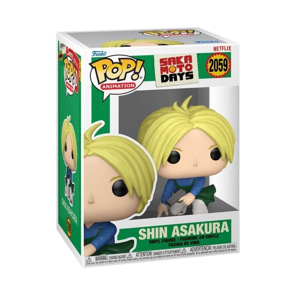 Boneco Funko Pop! Sakamoto Days - Shin Asakura
