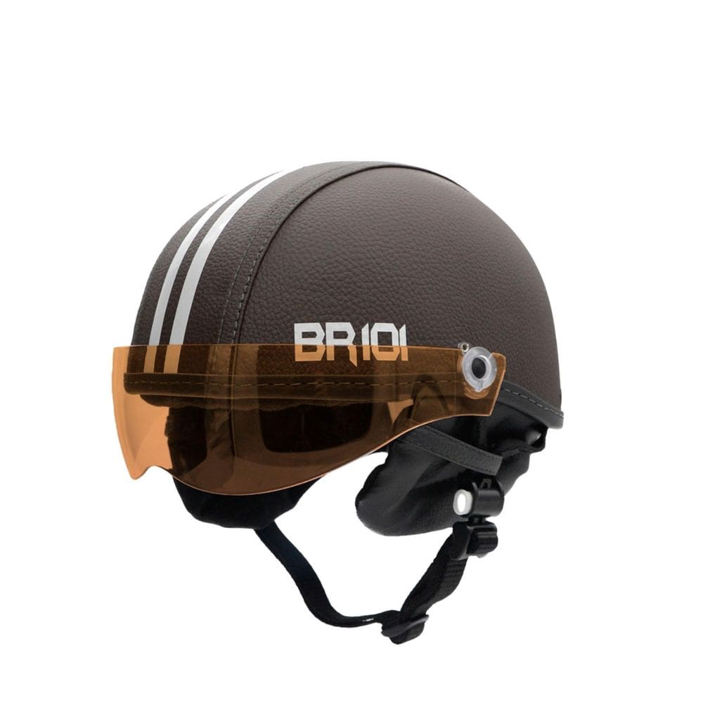 Capacete Bike/Scooter Coquinho Br 101 Cafe Vision M