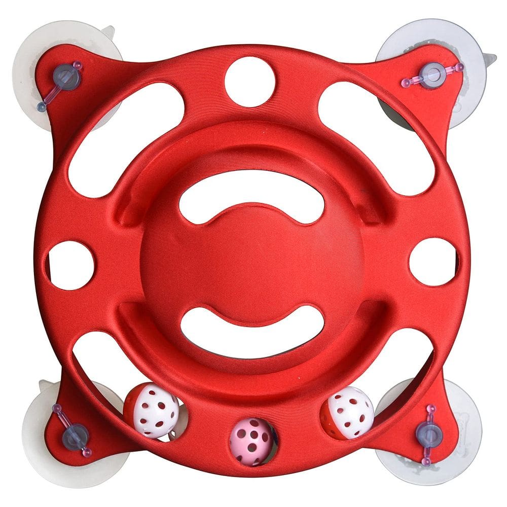 Juguete Interactivo para Gatos Pet Life `Sticky-Swipe` con Ventosa