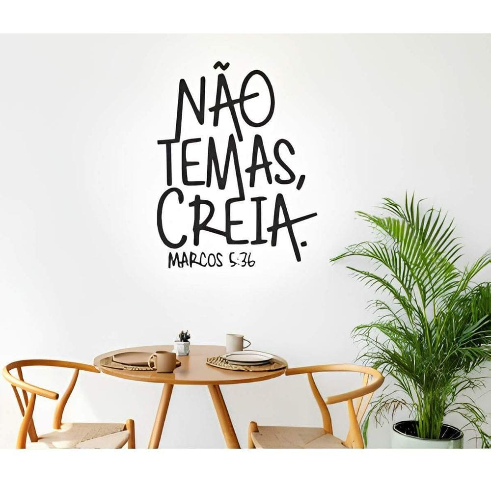 Adesivo De Parede Marcos 5:36