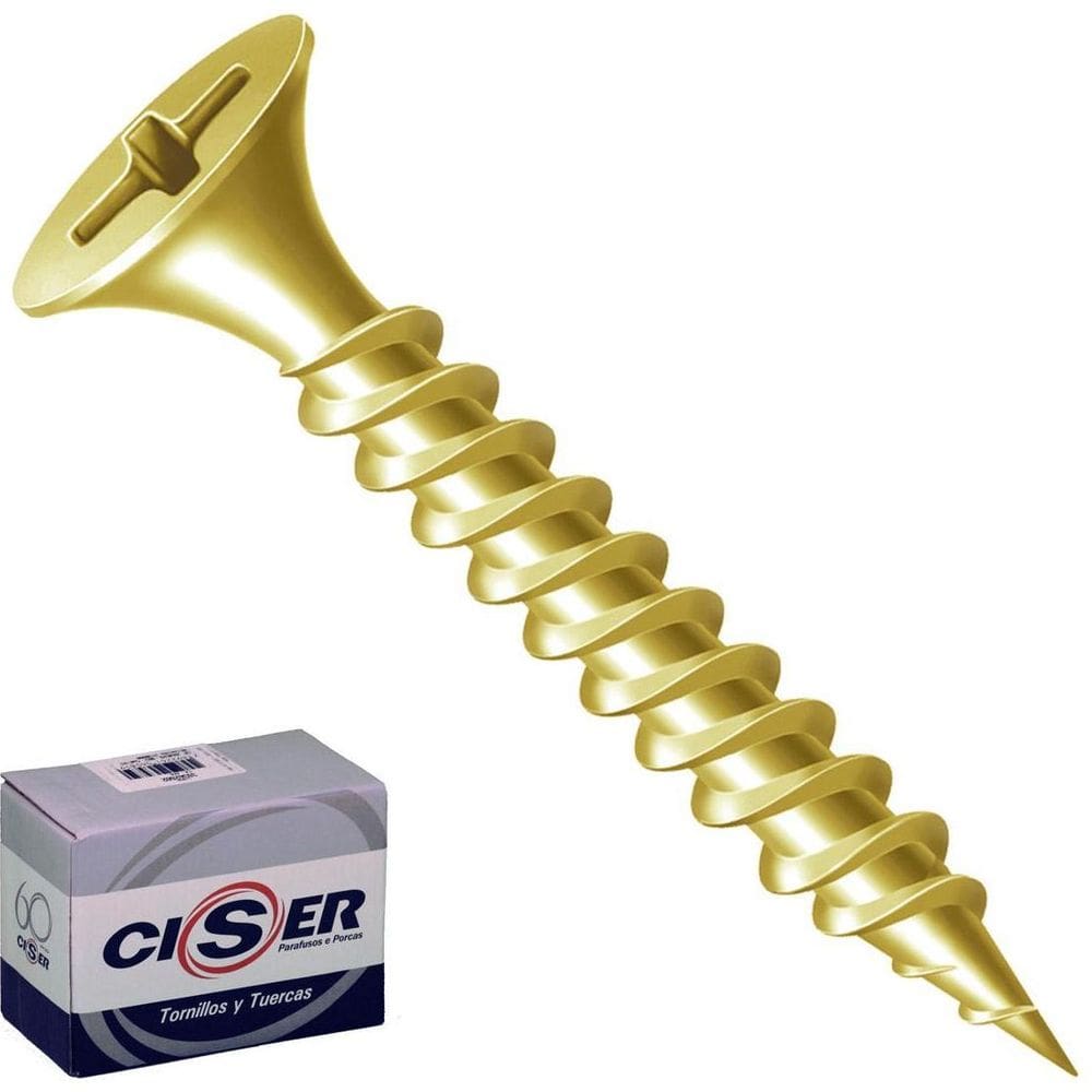 Parafuso Chipboard 3,5X40 Cab. Chata Phillips 500Unid Ciser