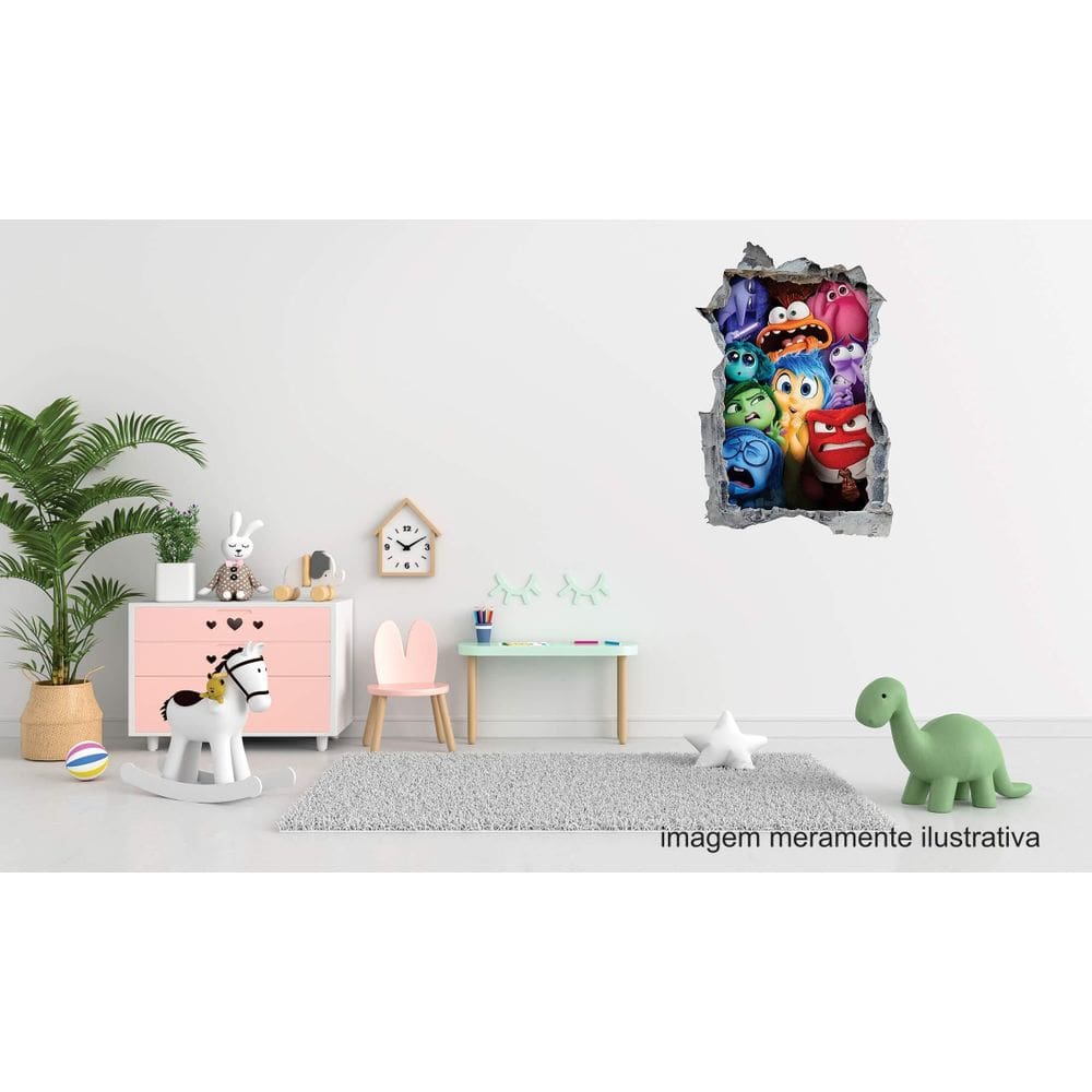 Adesivo De Parede Divertidamente Mod03