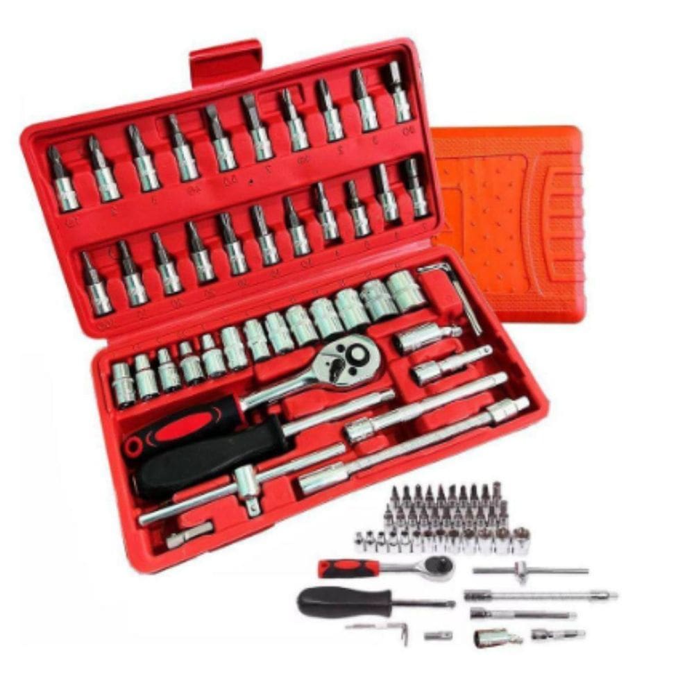 Kit De Ferramentas Para Reparos Automotivos Design Compacto