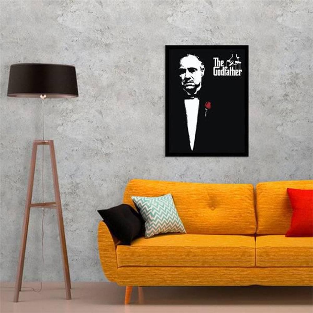 Quadro Decorativo Cartaz O Poderoso Chefão Godfather