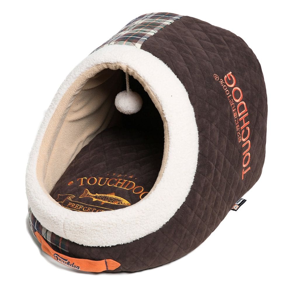 Cama para Mascotas Touchdog `Diamond Stitched` para Juego Activo en Interiores
