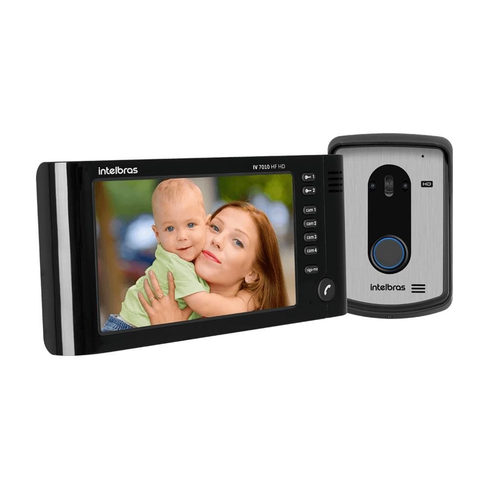 Videoporteiro Residencial Hands Free IV 7010 HF HD Intelbras