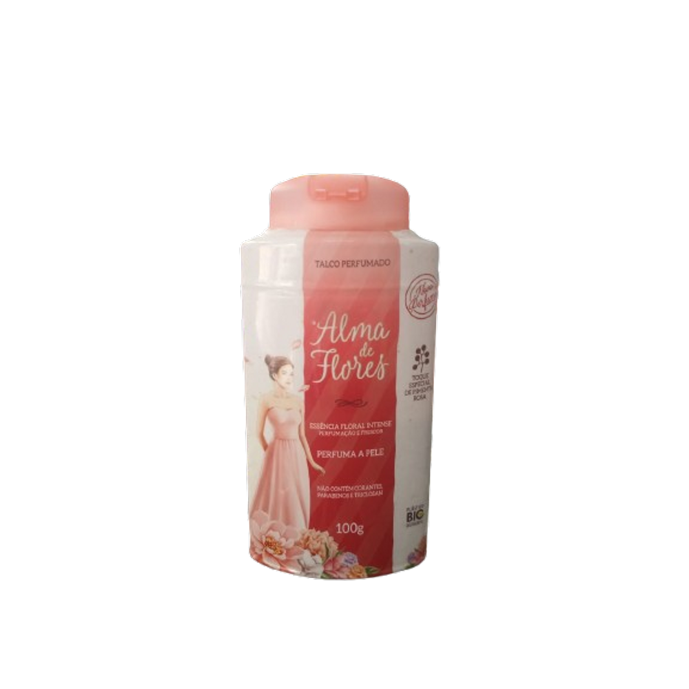 Talco Essencia Floral Intense Alma Flores 100G Memphis