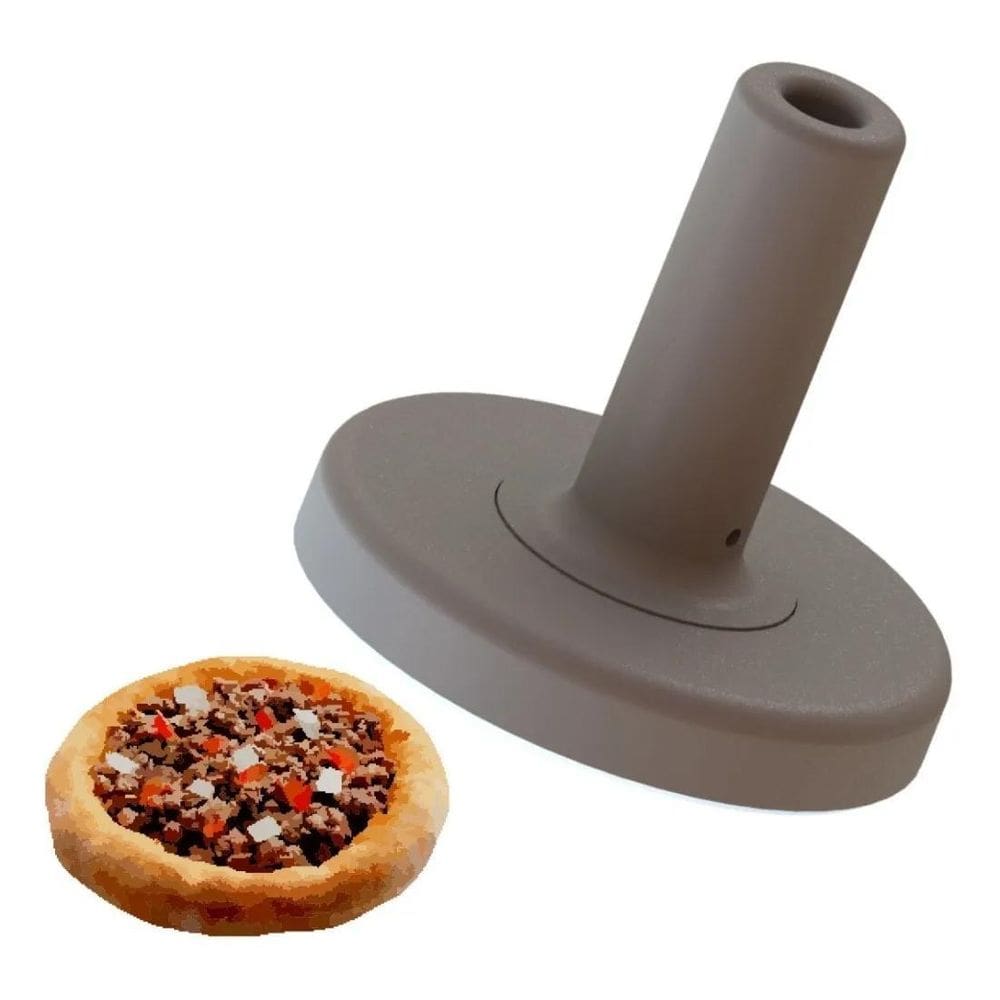 Molde Modelador Esfiha Aberta 11Cm Esfirra Padrão - Branco