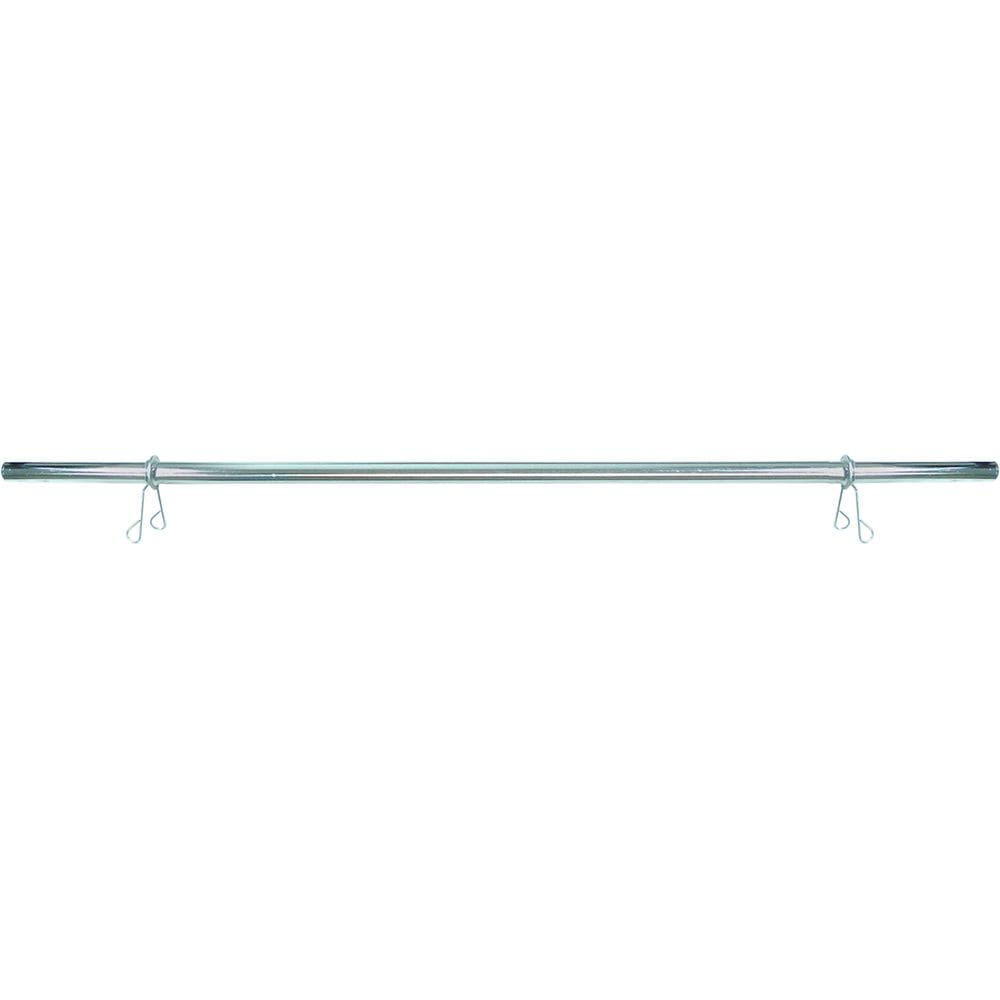 Barra Oca 1,20 Mt Com Presilhas Cromada Poli Sports