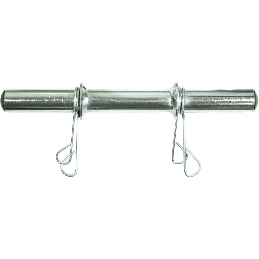 Barra Oca 30 Cm Com Presilhas Cromada Poli Sports