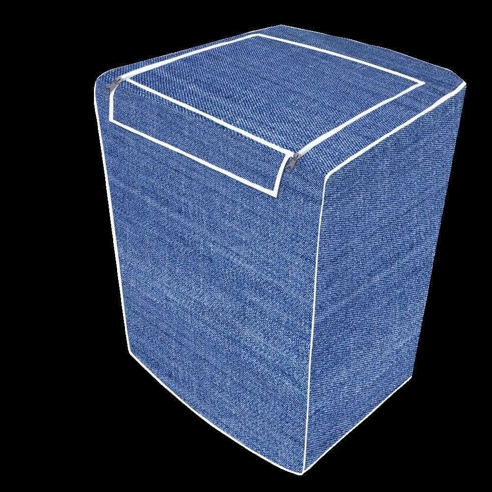 Capa Máquina De Lavar Abertura Superior Jeans - M