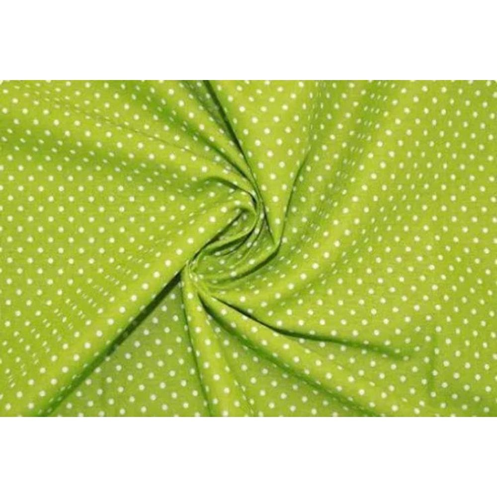 Tecido Poa Verde 4 Metro X 2.20 Largura