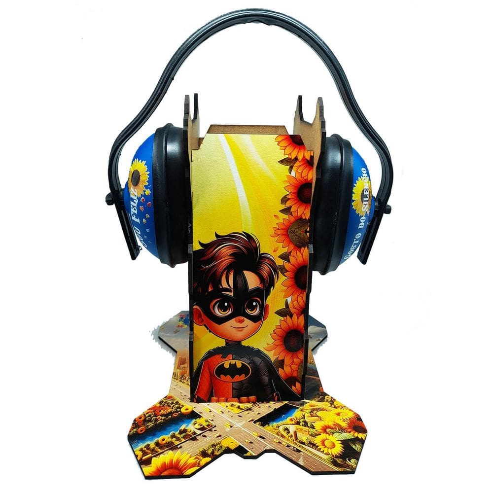 Suporte Decorativo Abafador Sons Herois Atipicos Abafador