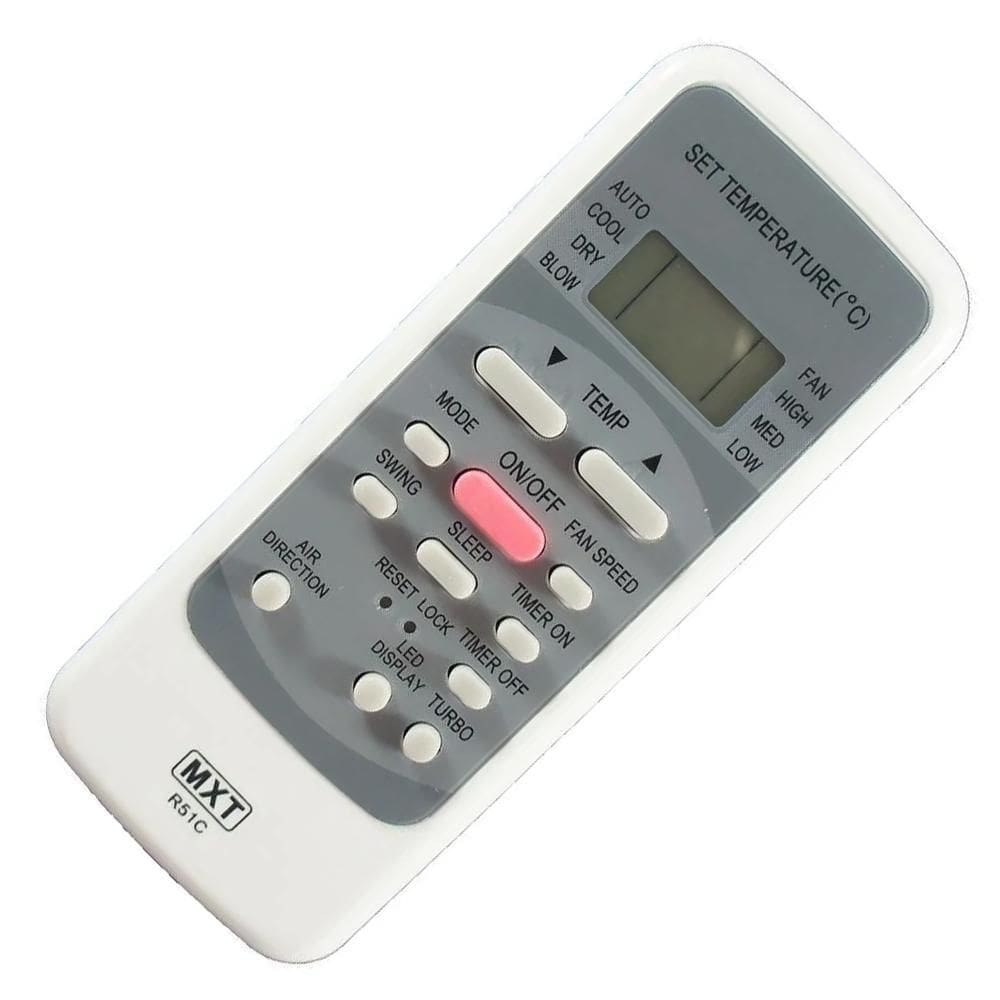 Controle Remoto Ar Midea Electrolux Trane R51/Ce Compatível