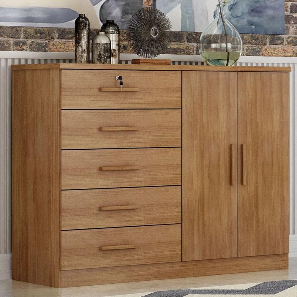 Cômoda Sapateira Ambiente Seul Cumaru 23 - Novo Horizonte