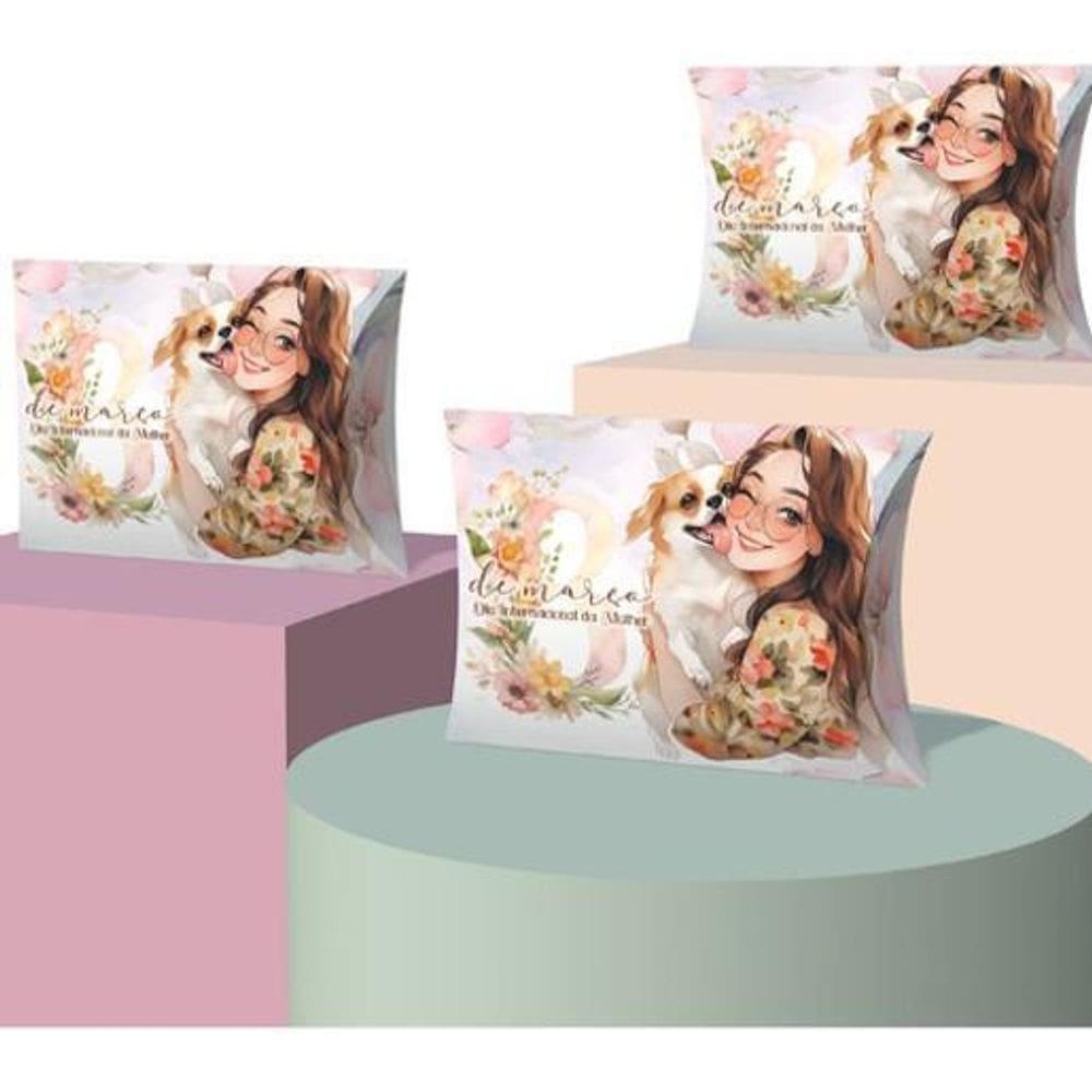 50 Lembrancinha Pet Shop Dia Da Mulher  Clientes