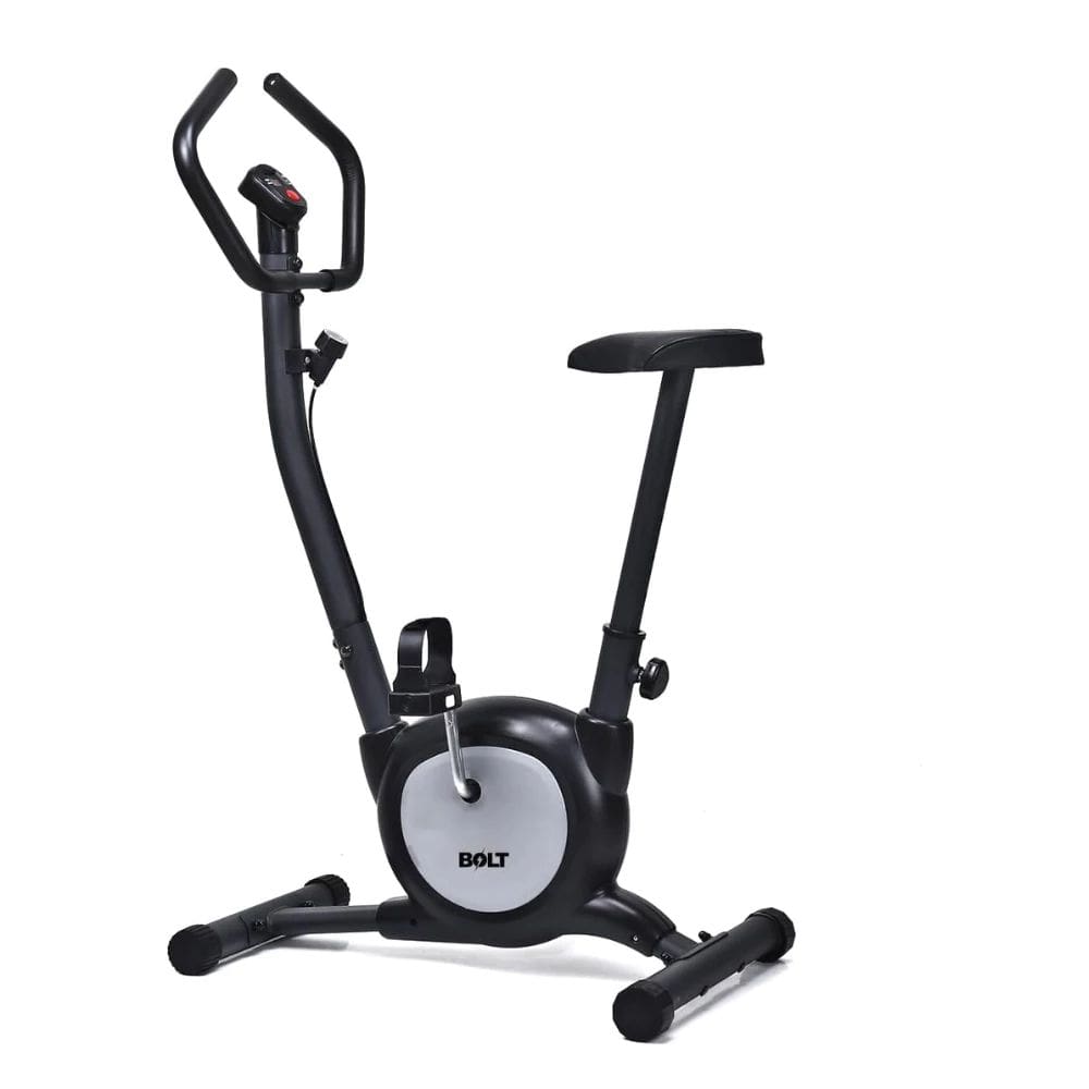 Bicicleta Ergométrica Vertical Kikos Bolt 3016 Silenciosa, Com Monitor Digital e Assento Ajustável