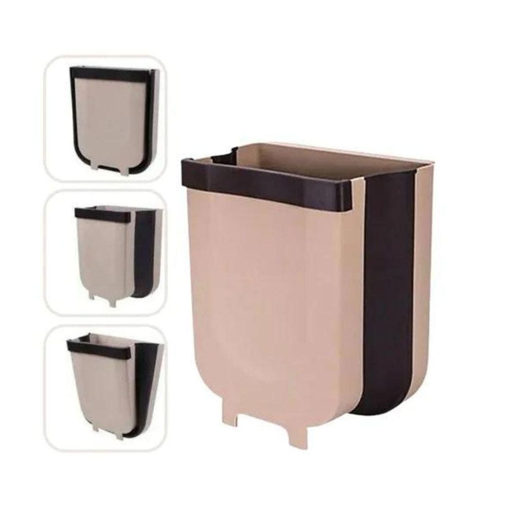 Lixeira Retrátil Dobrável Portátil Para Cozinha Pia Carro