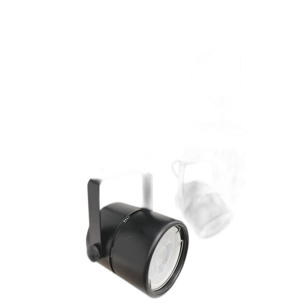 Kit Trilho Eletrificado 1 M Preto 4 Spot Gu10 Led 7W 4000K