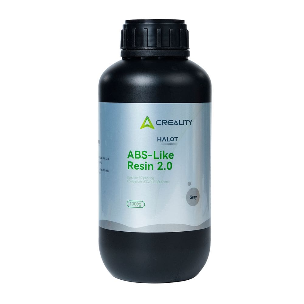 Resina para Impressora 3D Creality Tipo ABS 2.0, Alta Precisão 1 Kg Cinza