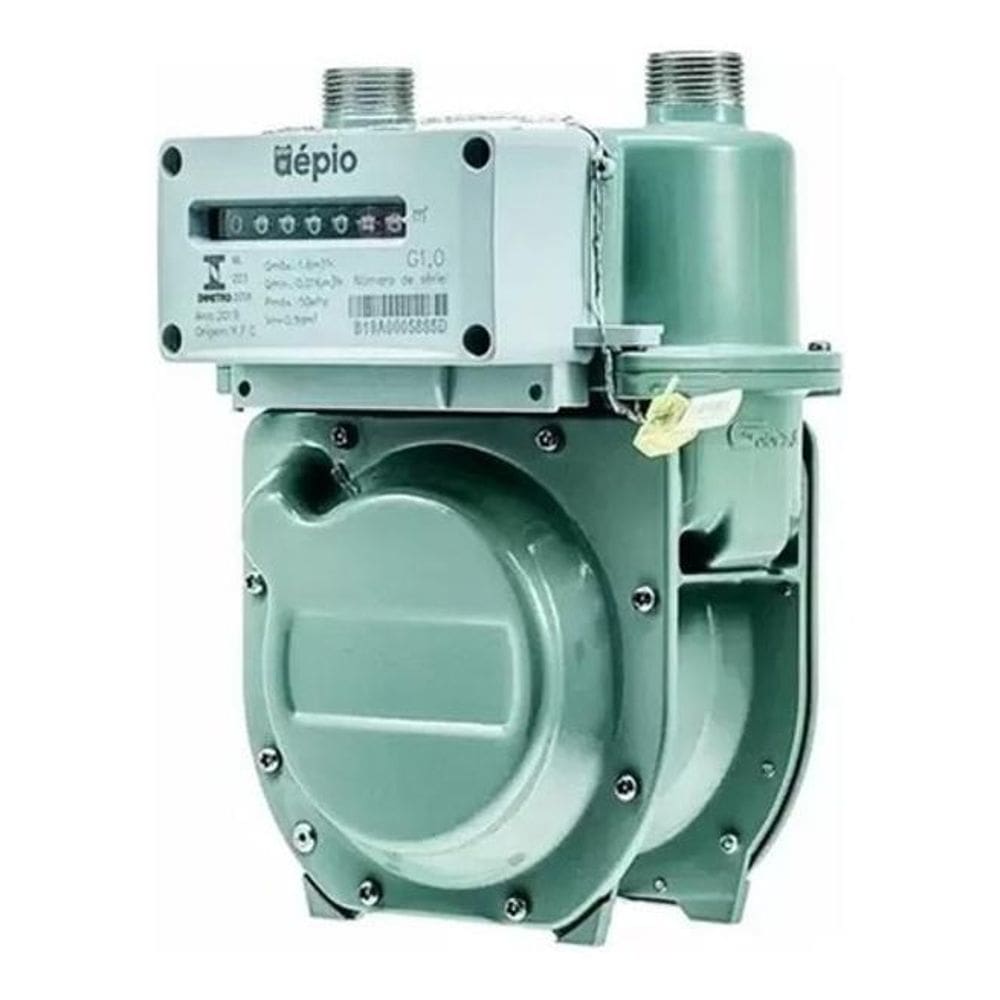 Medidor De Gás G1 Aepio Com Conexões