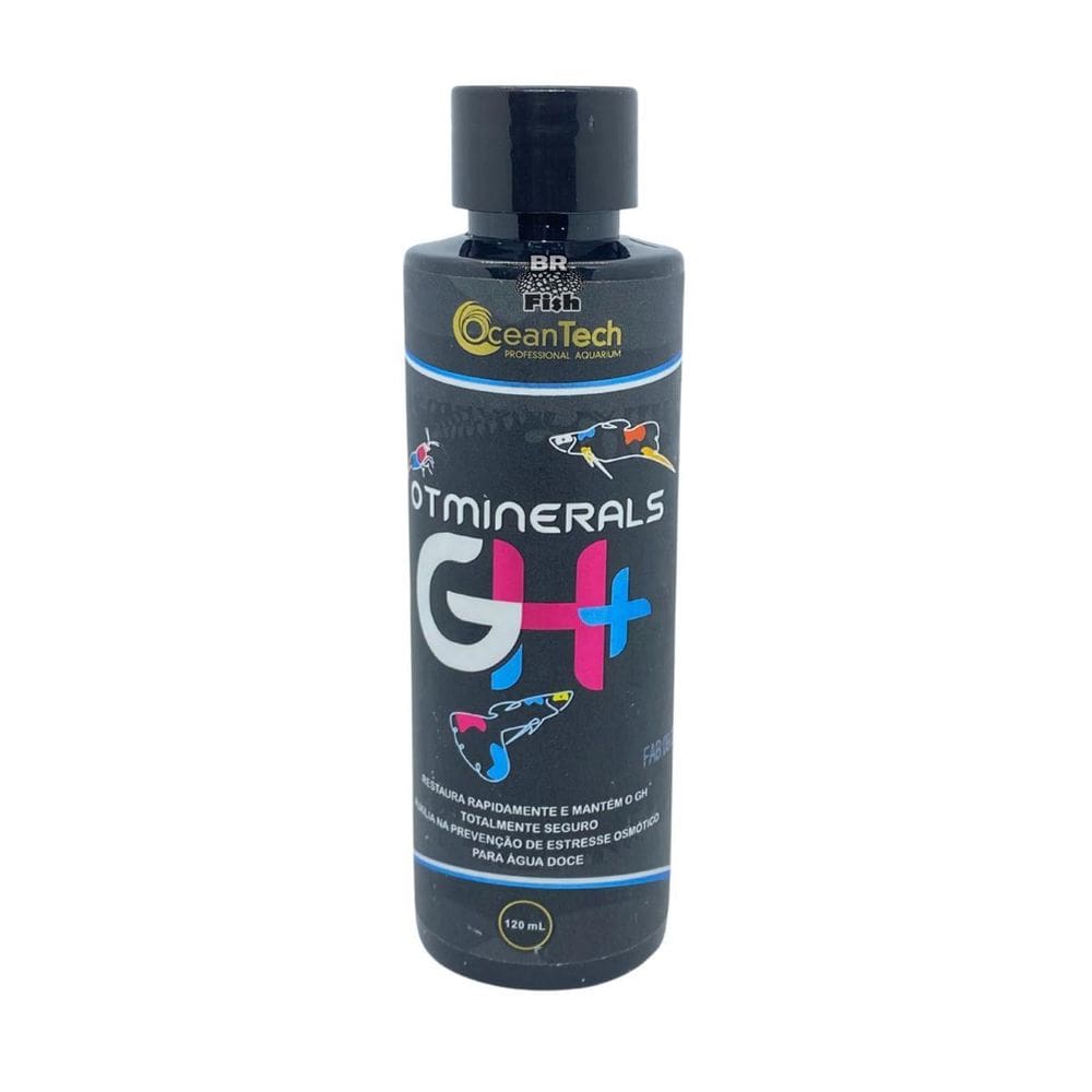 OT Minerals GH+ Repositor de Minerais para Aquários 120ml
