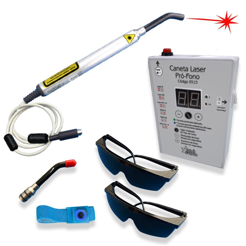 Caneta Laser Pró-Fono Conjunto Completo