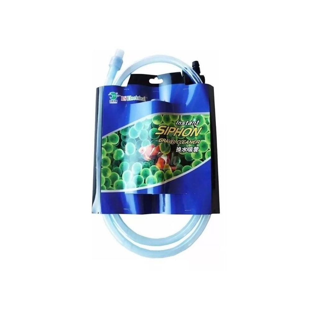 Sifão Sifonador Para Limpeza Aquários Lagos Tanques Rs 17Cm
