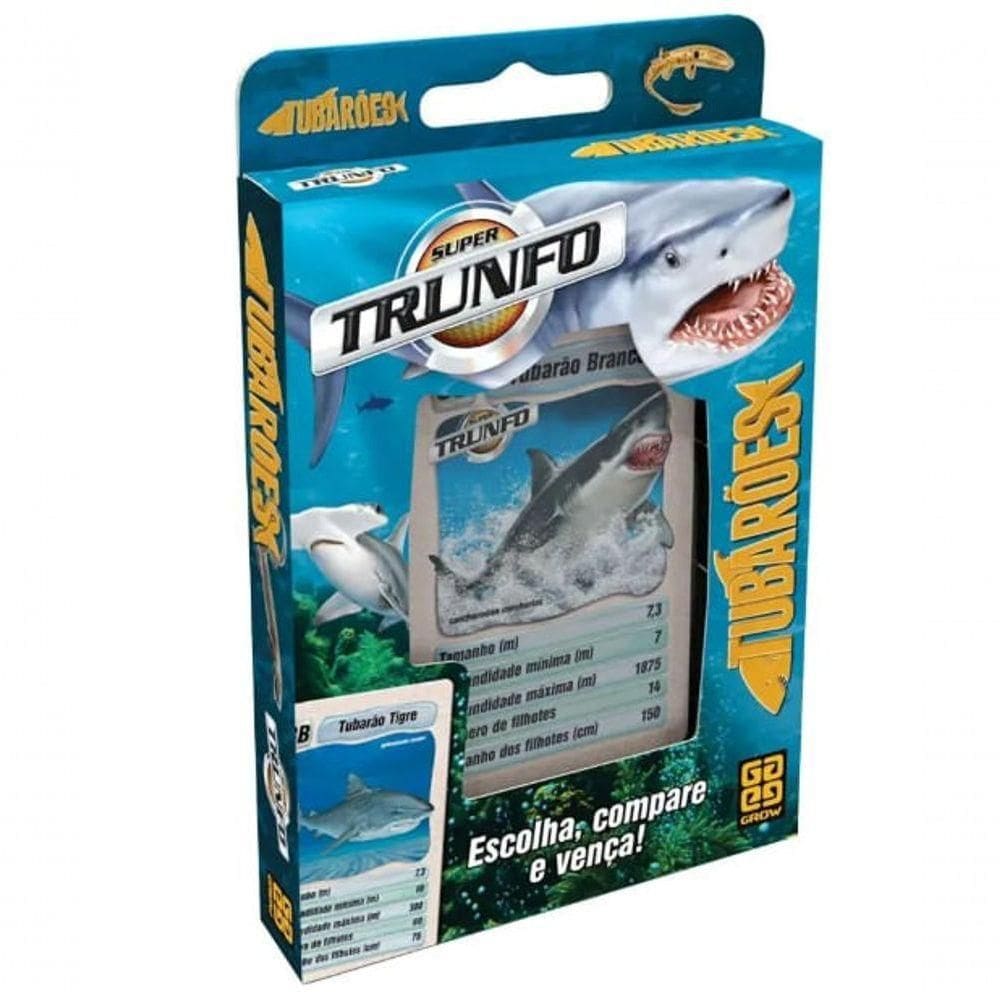 Jogo Super Trunfo - Grow - Tubaroes