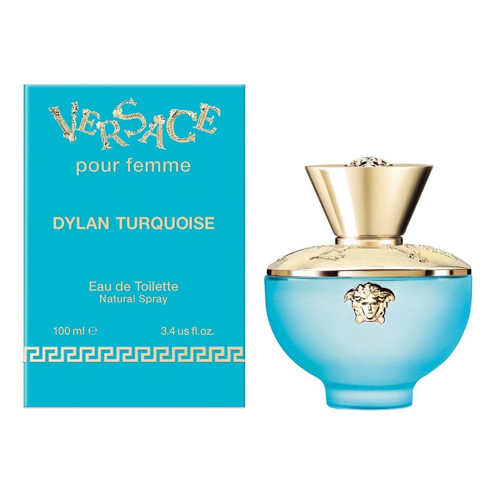 Perfume Feminino Versace Dylan Turquoise Eau de Toilette 100ml
