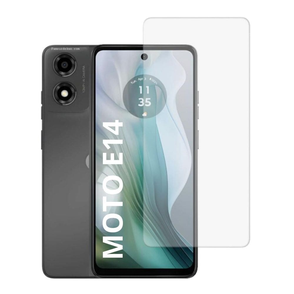 Pelicula De Vidro 3D Compatível Para Motorola Moto E14