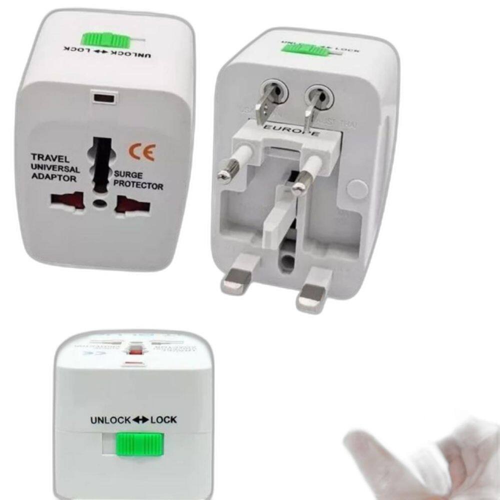 Adaptador De Tomada Com Entrada Usb Conversor De Energia