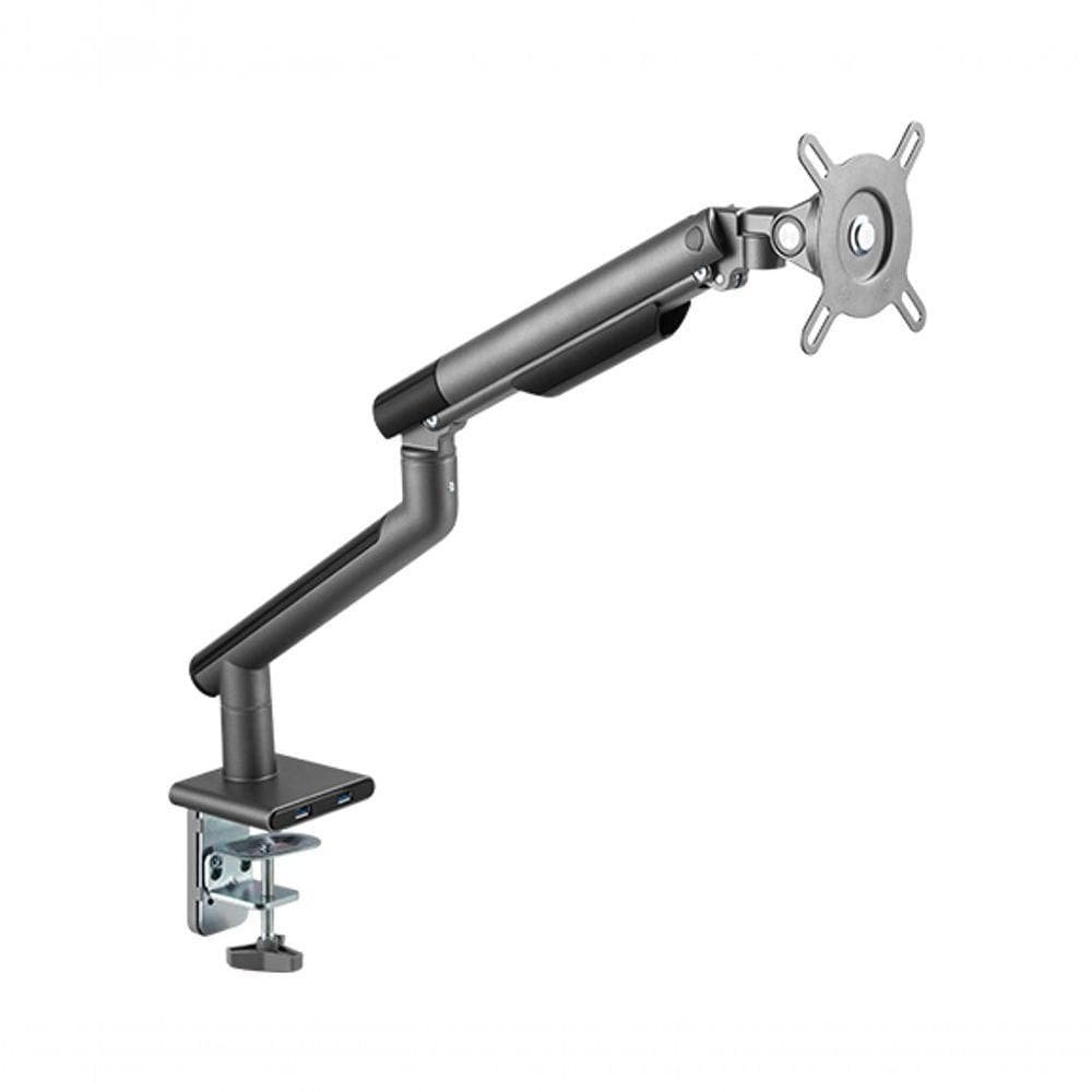 Suporte Articulado Para Monitor 17`` A 32`` Usb 3.0 Cinza - Sm-049c