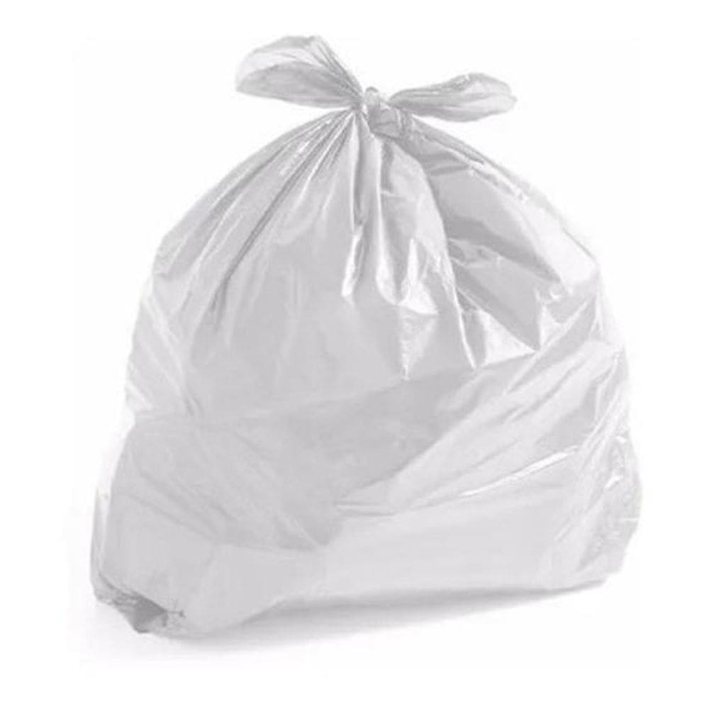 Sacos Para Lixo Transparente 20 Litros Normal  100 Un