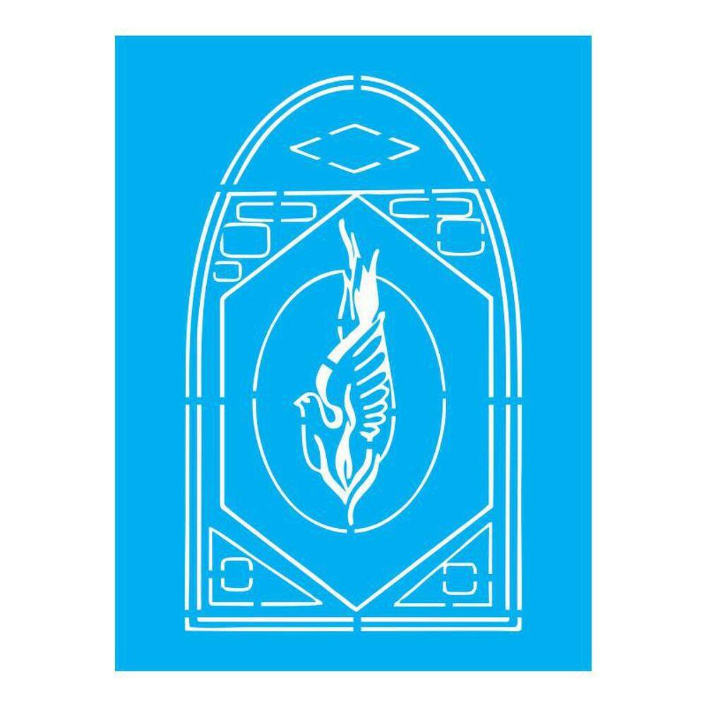 Stencil Tamako Vitral - 15X20Cm - Ref A3525