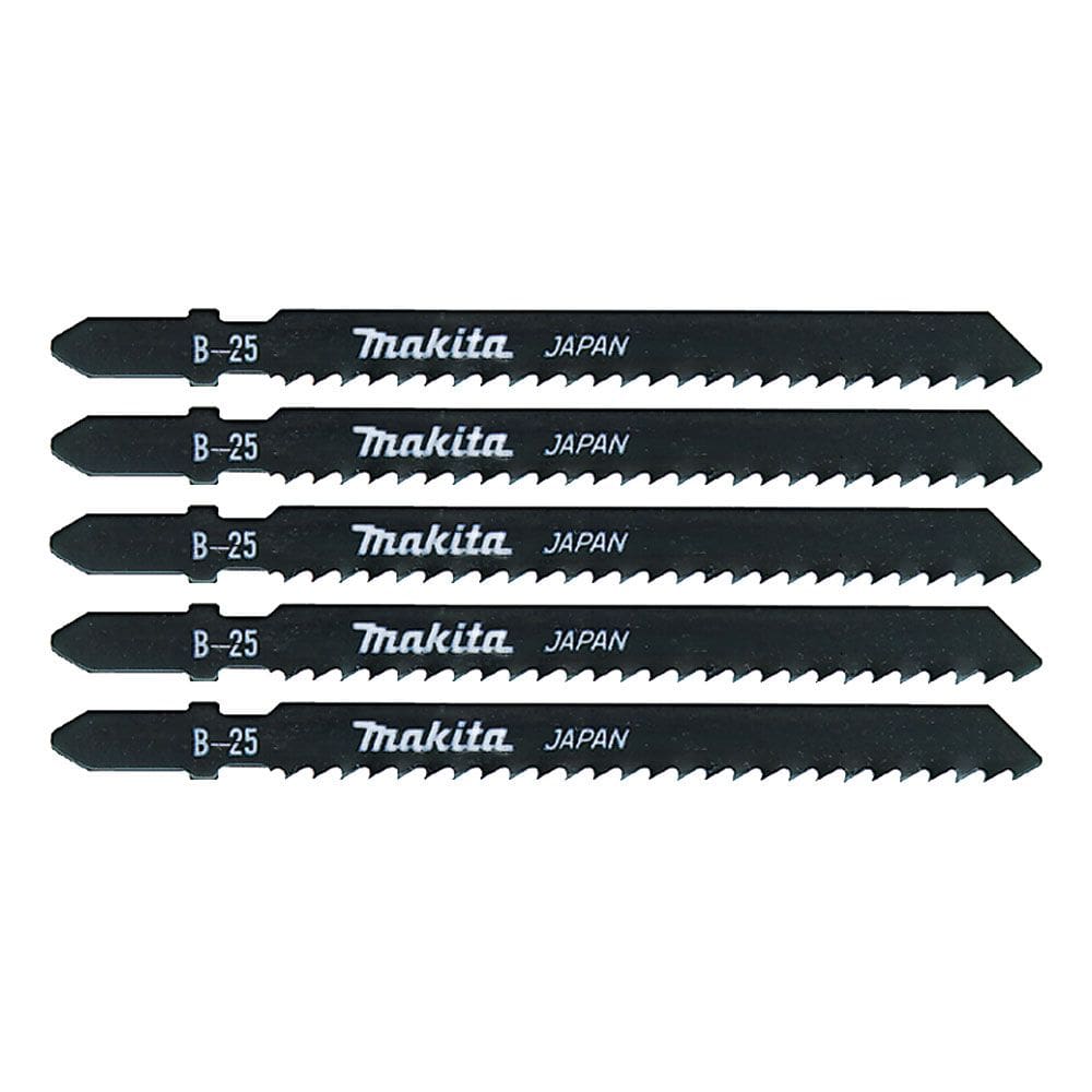 Lâmina Serra Tico-Tico 5 Peças Metal Madeira e PVC B25 A-85765 Makita