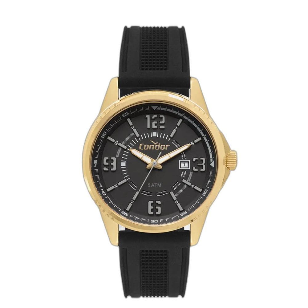 Relógio Condor Kit Masculino Co2115Kvi/K2P Dourado Pulseira