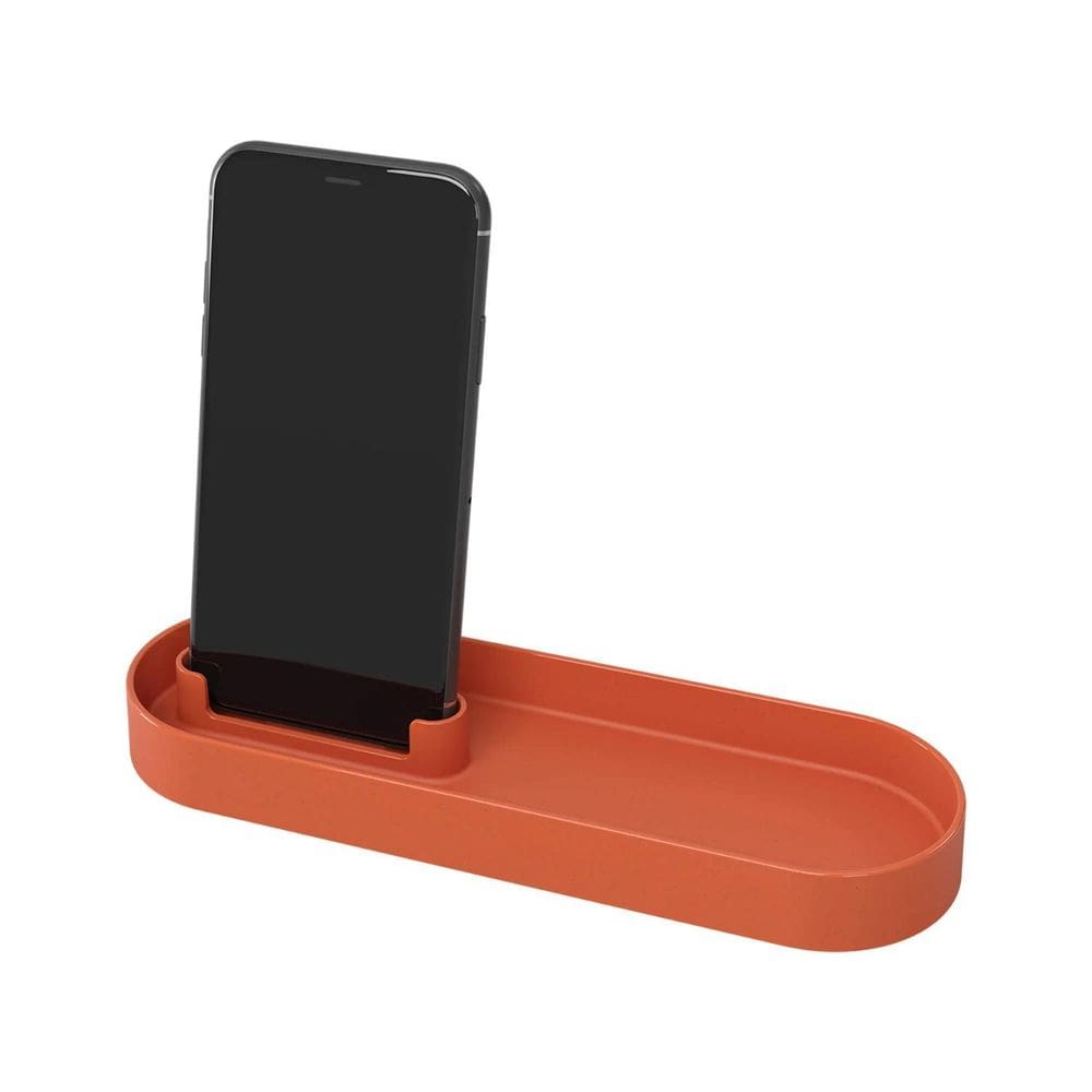 Bandeja Banheiro Coza Porta Celular Serene - Laranja