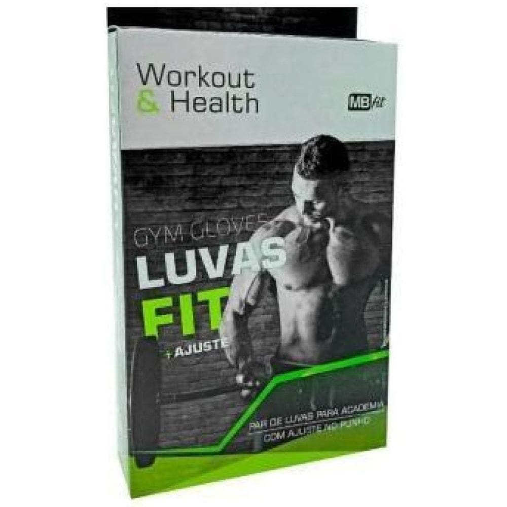 Kit 5 Luva Academia Feminina Masculina Grip Ajustável Mbfit