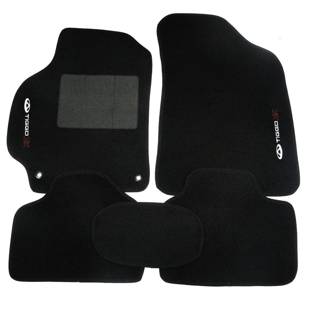 Tapete De Carpete Com A Base Pinada Tiggo 3X