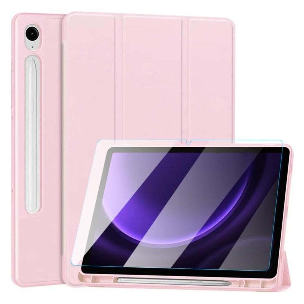 Case Tpu Dobrável + Película Para Tab Samsung S9Fe 10.9 X510