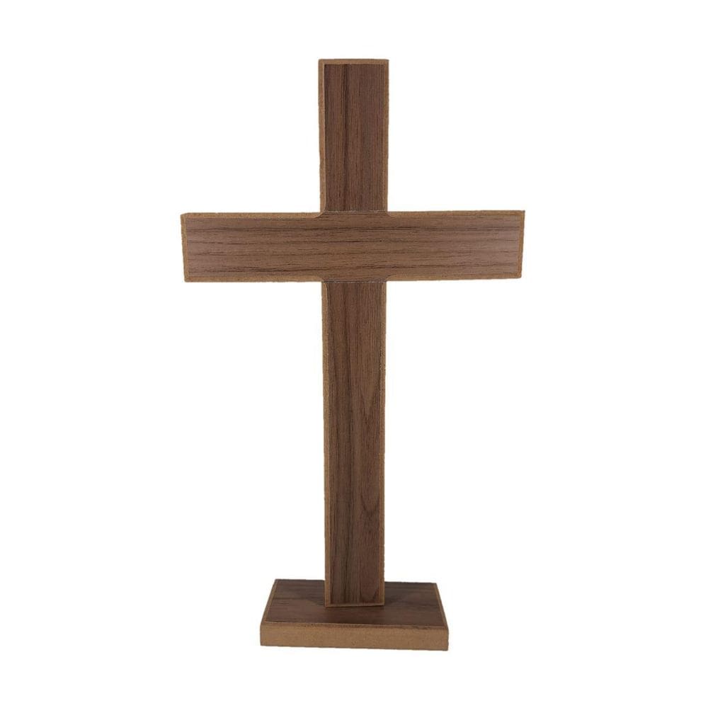 Crucifixo Para Parede Ou Mesa De Madeira Jesus Cristo Grande