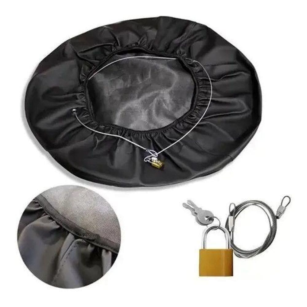 Capa De Estepe Ecosport Aircross Nossa Senhora Medalhão