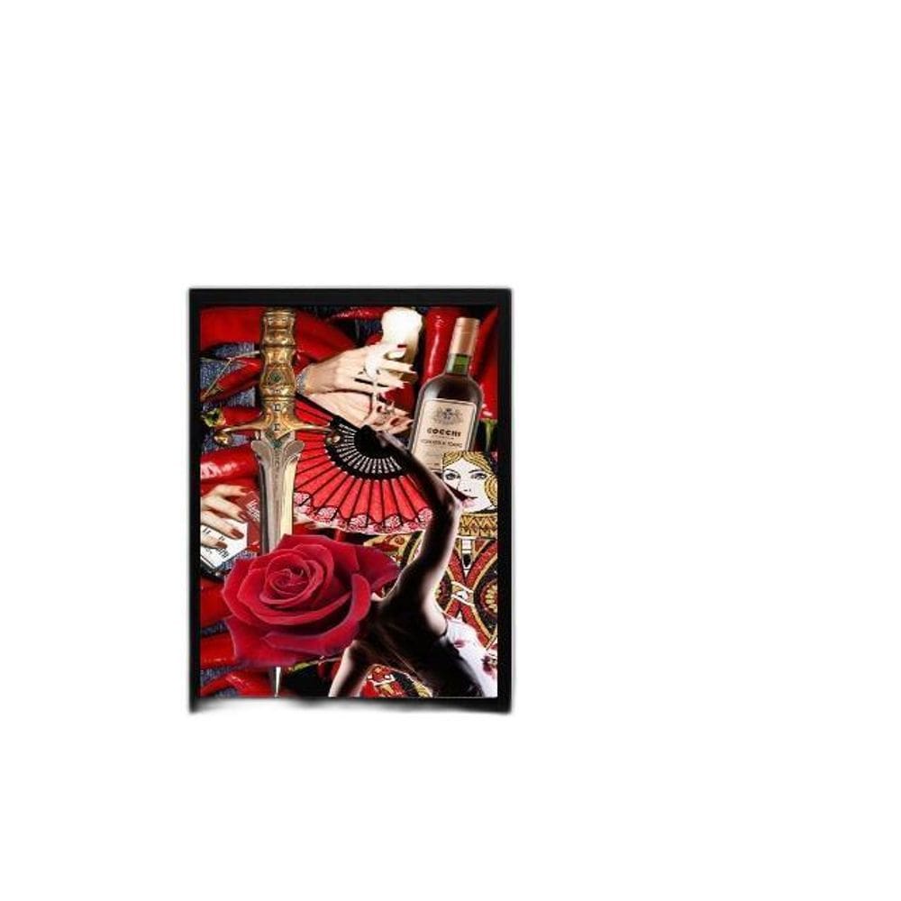 Quadro Trabalho De Umbanda 45X34Cm - Com Vidro