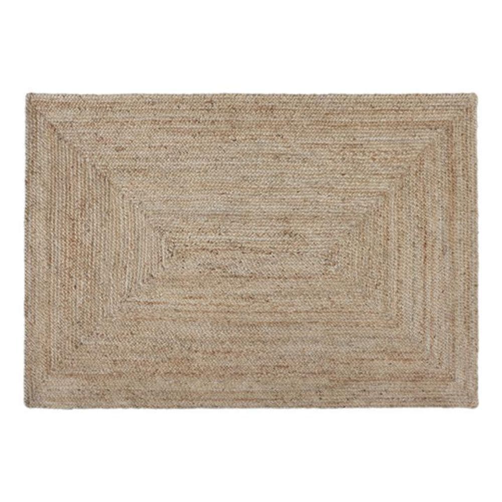 Tapete Liso Retangular Dourado De Fibra 2X3M Inspire