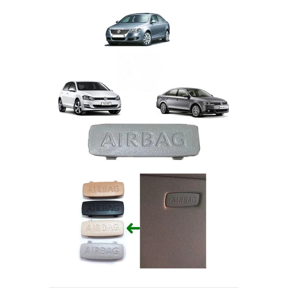 Tampa Acabamento Interno Airbag Golf Jetta Passat Polo Bege