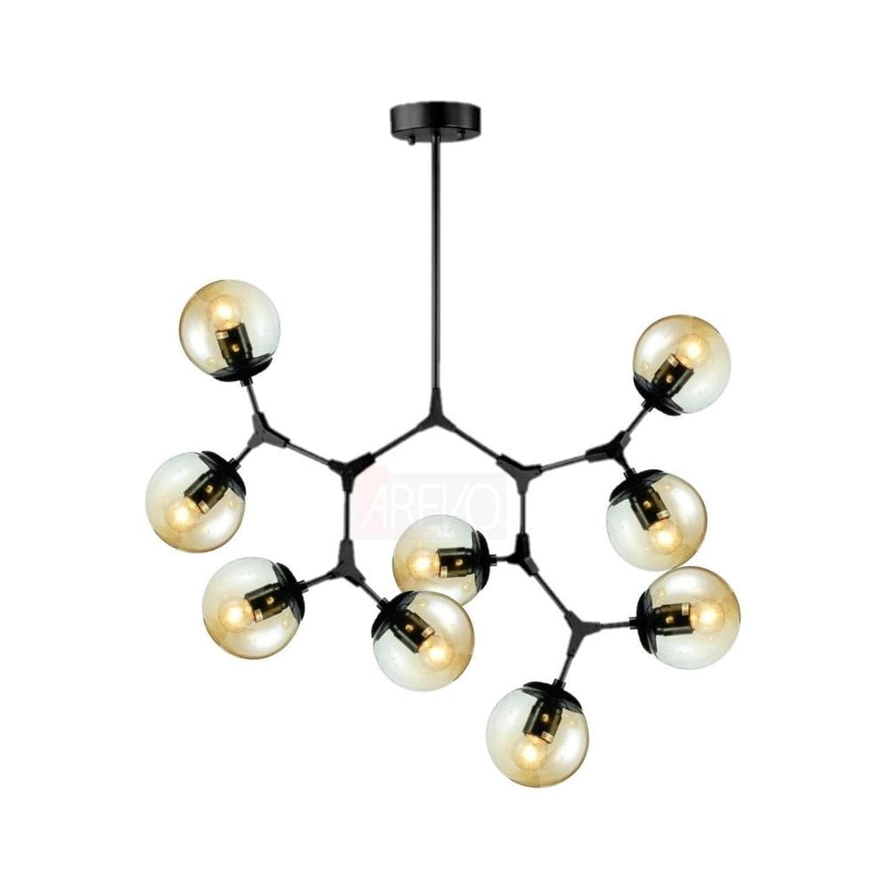 Pendente Moderno Preto Sala De Jantar Mesa Cozinha Gourmet